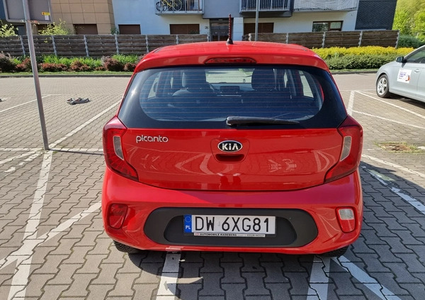 Kia Picanto cena 34500 przebieg: 83000, rok produkcji 2019 z Wrocław małe 67